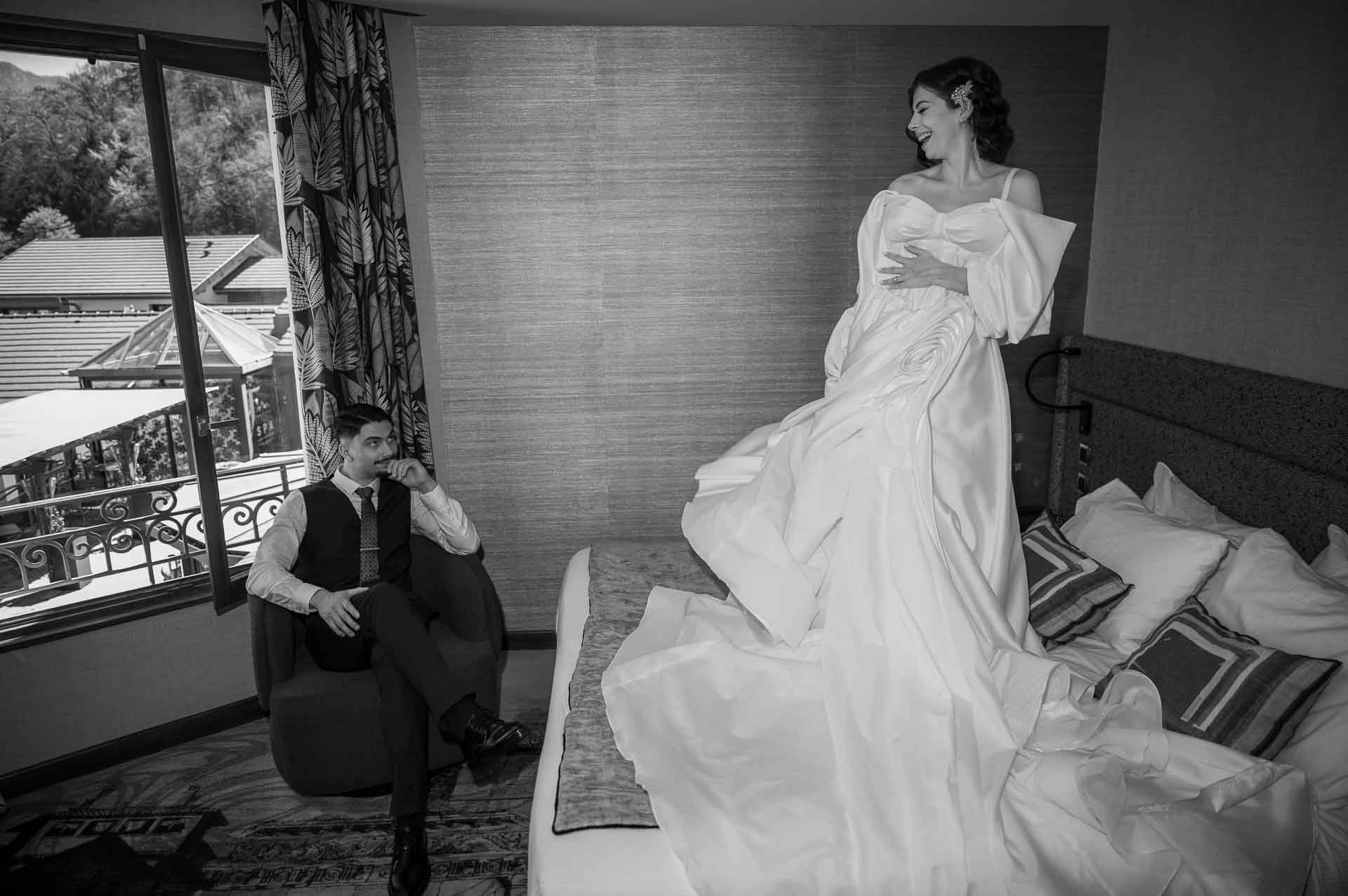 Couple préparatifs mariage Annecy