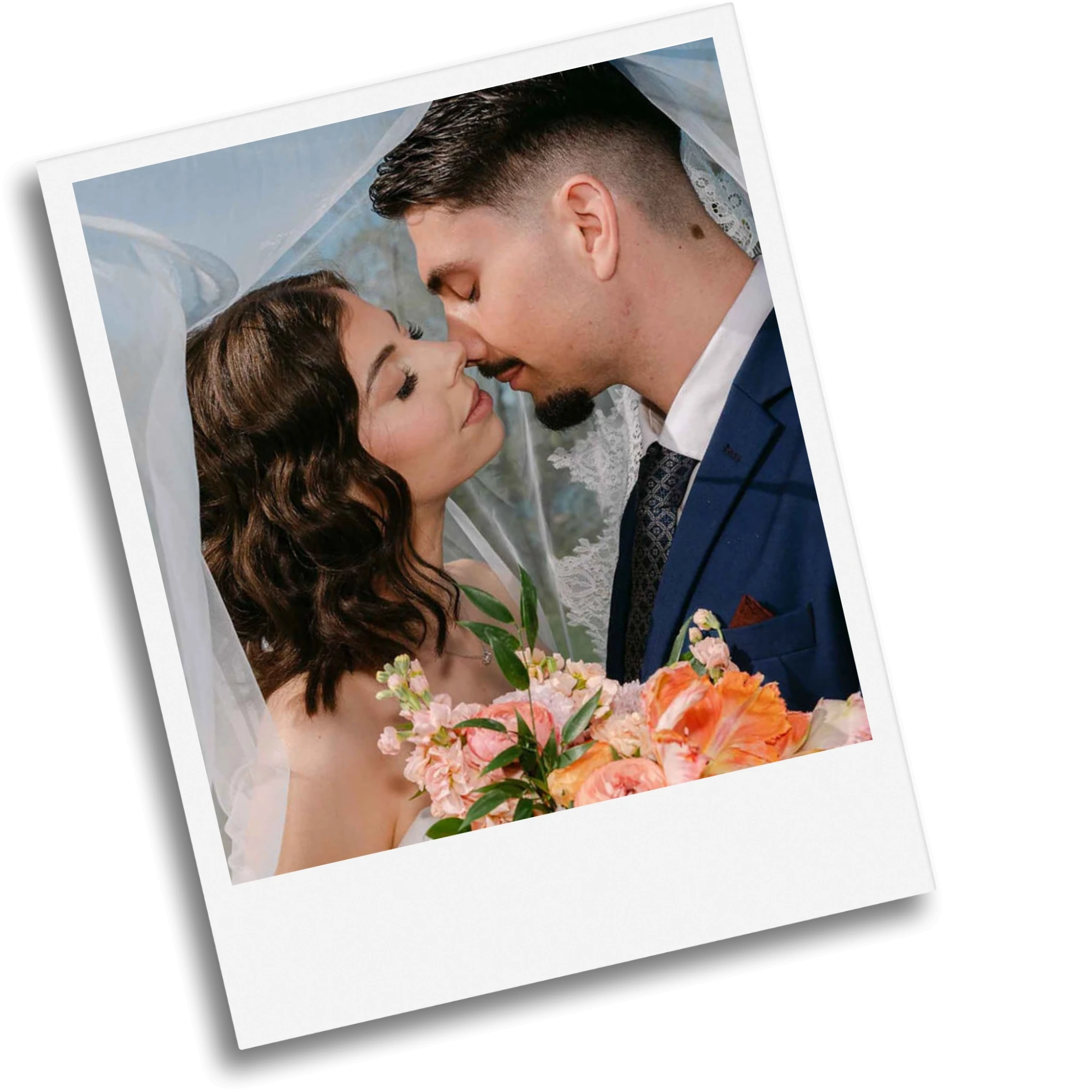 Polaroid Marylou et Vous Couple mariage Annecy voile - Elsa Jaimes Photography Polaroid Marylou et Vous Couple mariage Annecy voile