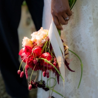 Wedding planner Annecy Marylou et vous Bouquet mariée Sophie Vanderharst